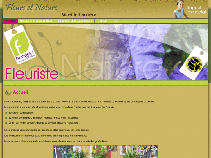 www.fleursetnature12.com