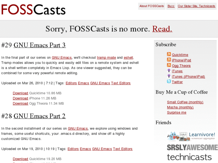 www.fosscasts.com