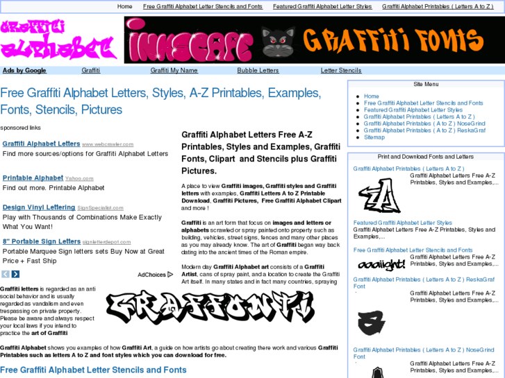 www.graffiti-alphabet.org