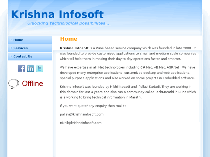 www.krishnainfosoft.com