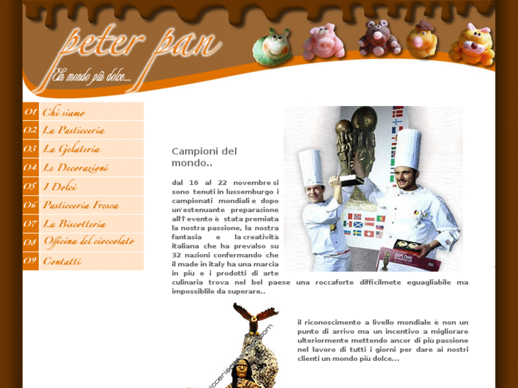 www.pasticceriapeterpan.com