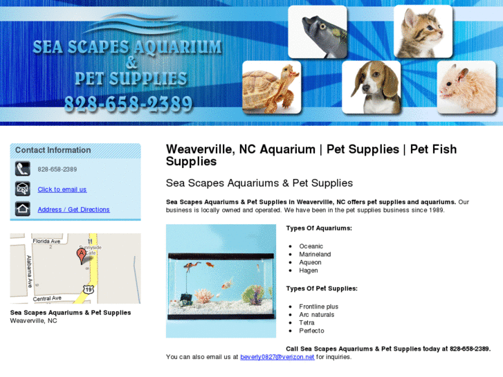 www.seascapespetsupplies.com