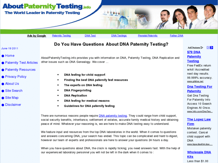 www.aboutpaternitytesting.info