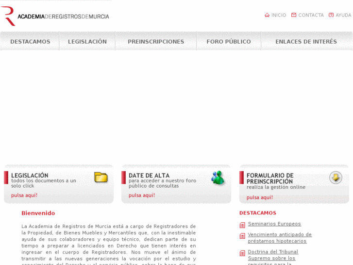 www.academiaderegistrosdemurcia.com