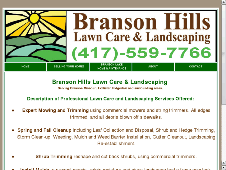 www.bransonhillslawncare.com