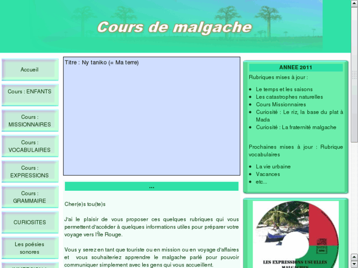 www.coursdemalgache.com