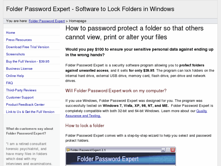 www.folder-password-expert.com