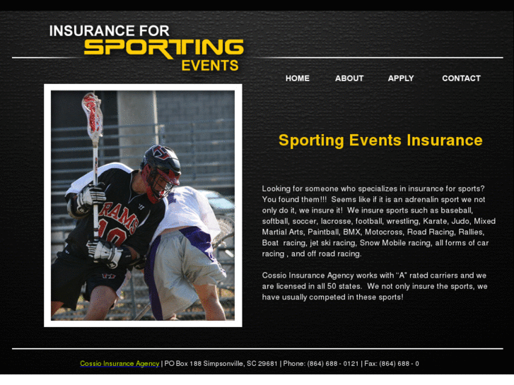www.insuranceforsportingevents.com