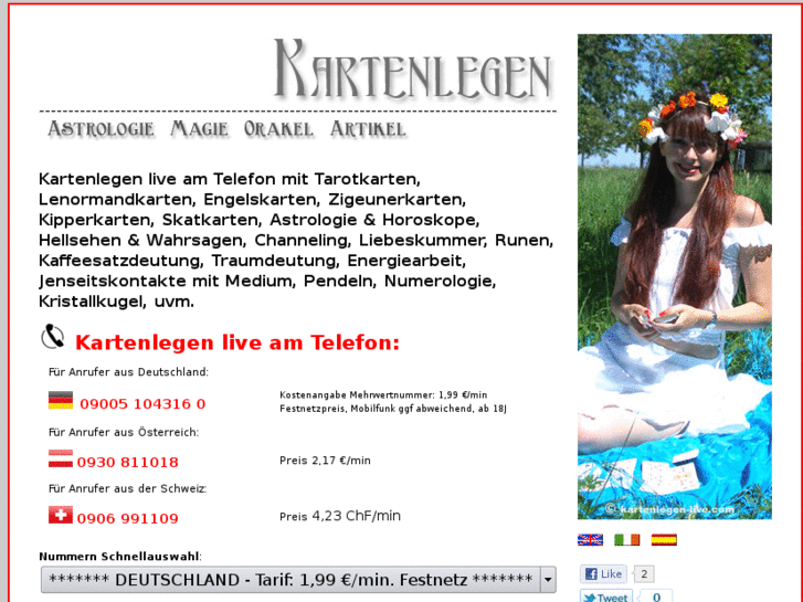 www.kartenlegen-live.com