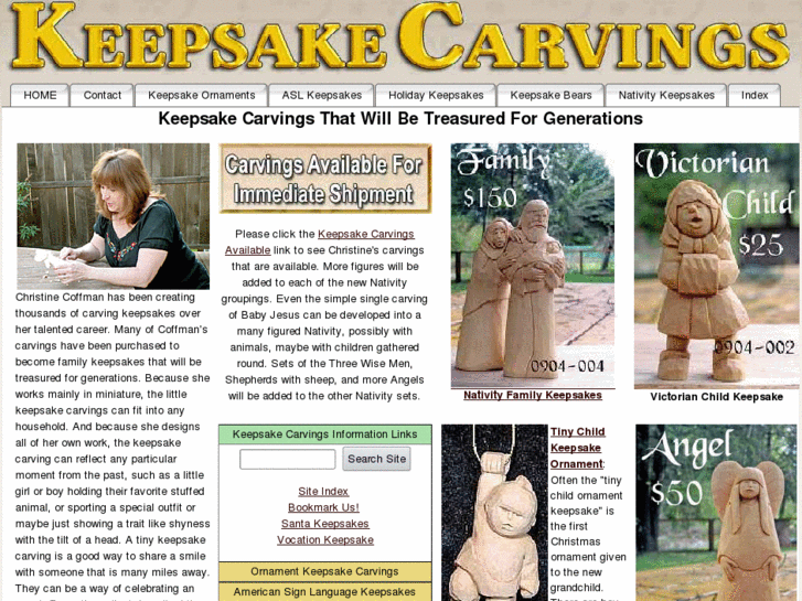 www.keepsakecarvings.com