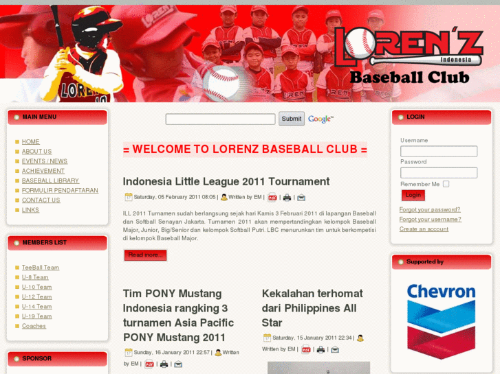 www.lorenzbaseballclub.com