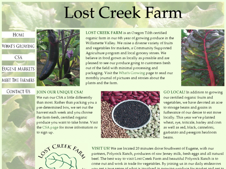 www.lostcreekfarmorganics.com