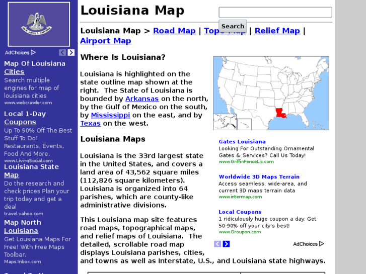 www.louisiana-map.org