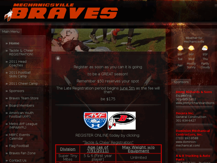 www.mechanicsvillebraves.org