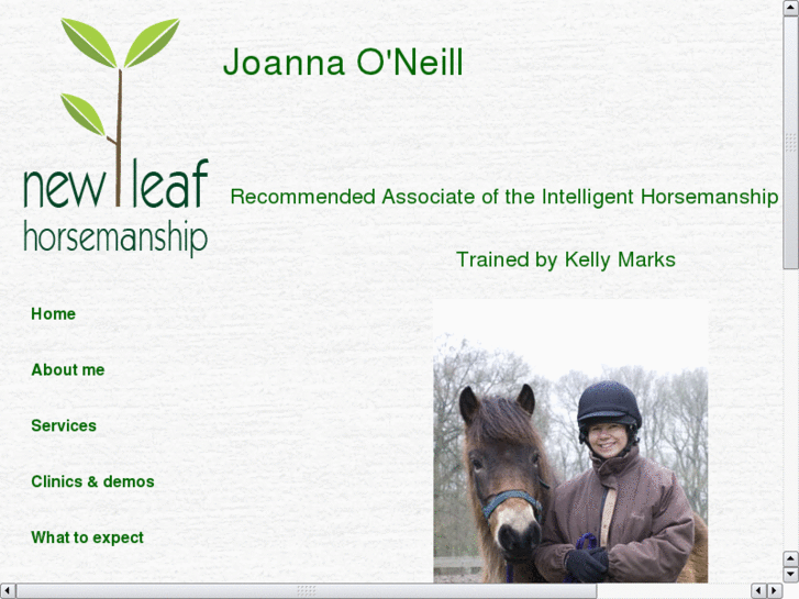 www.newleafhorsemanship.com