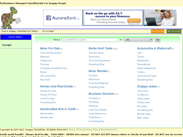 www.snappyclassifieds.com