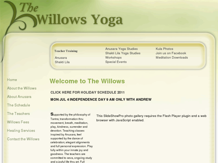 www.willowsyoga.com