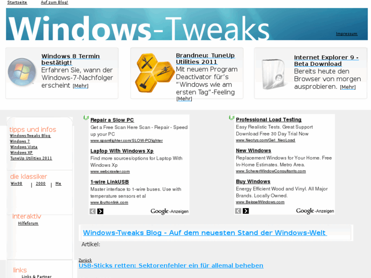 www.windows-tweaks.info