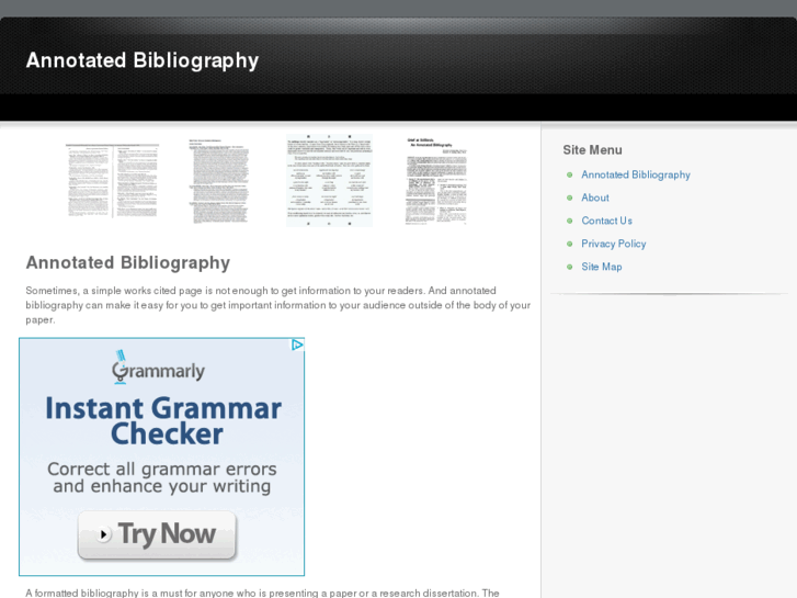 www.annotatedbibliography.org
