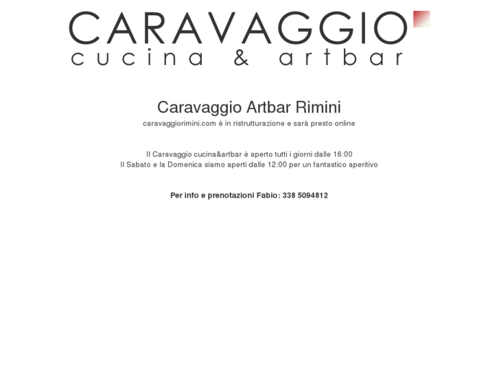 www.caravaggiorimini.com