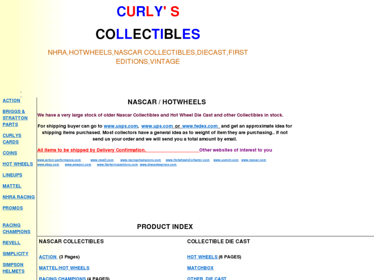 www.curlyscollectibles.com