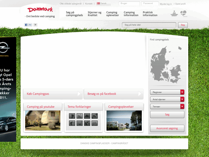 www.danskecampingpladser.dk