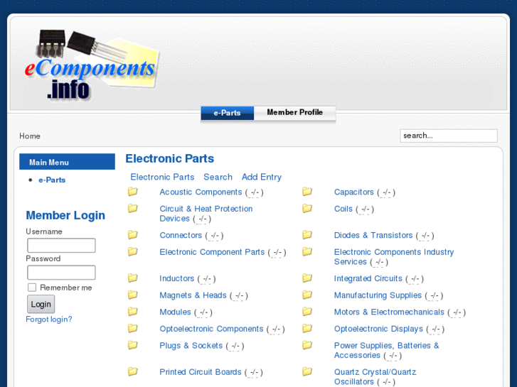 www.ecomponents.info