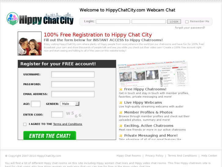 www.hippychatcity.com