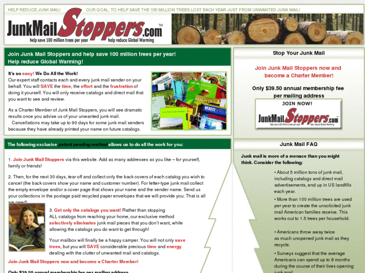 www.junkmailstoppers.com