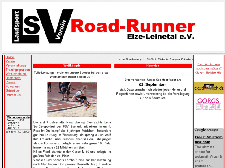 www.lsv-roadrunner-elze.de