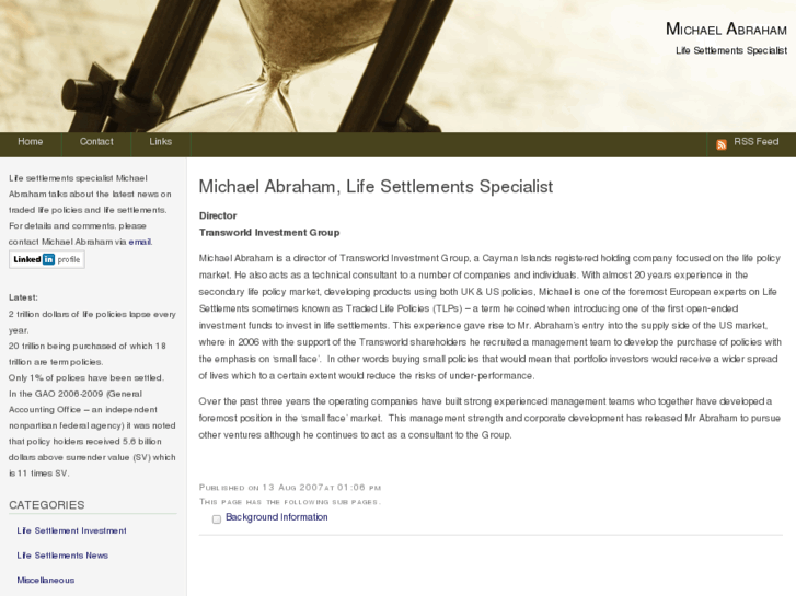 www.michaelabraham.net