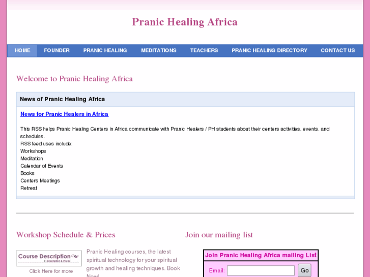 www.pranichealingafrica.com