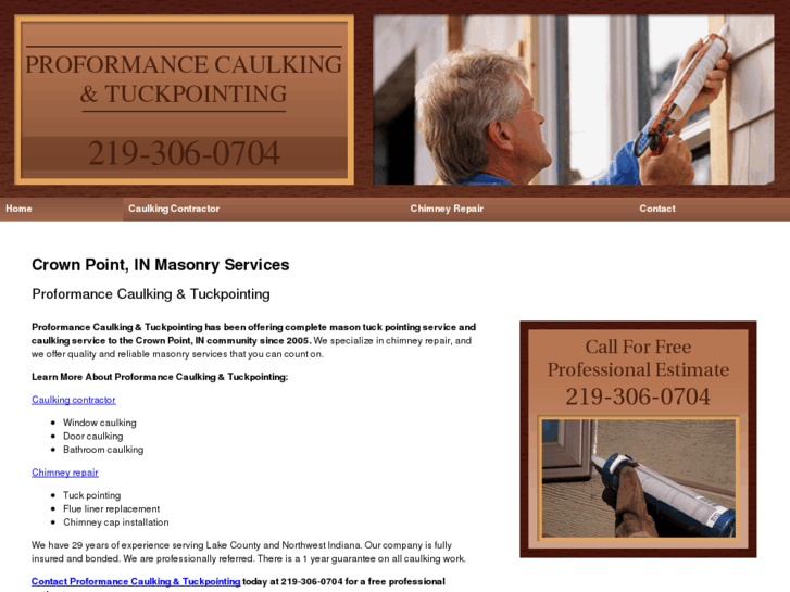 www.proformancecaulkingntuckpointing.com