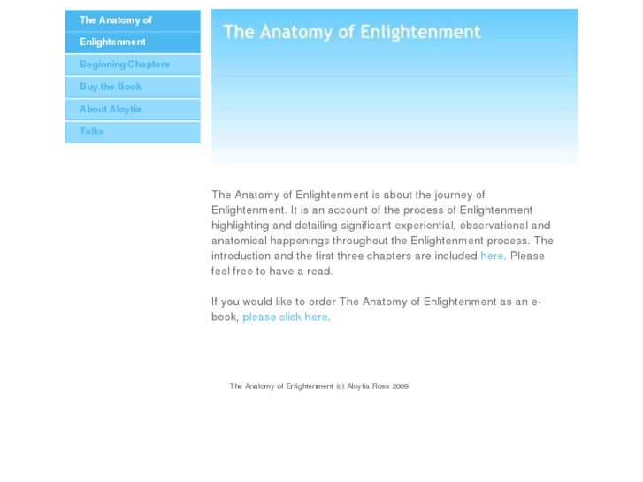 www.theanatomyofenlightenment.com