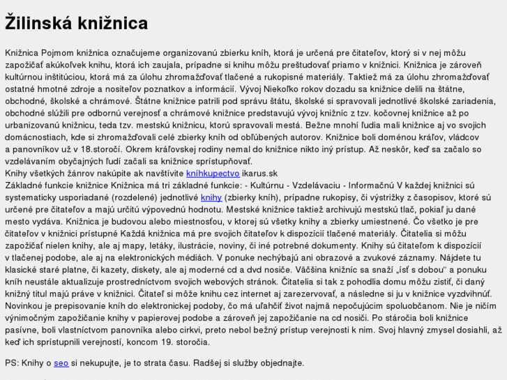 www.zilinska-kniznica.sk