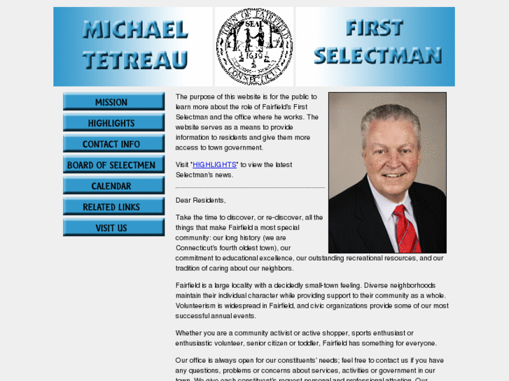 www.fairfieldfirstselectman.com