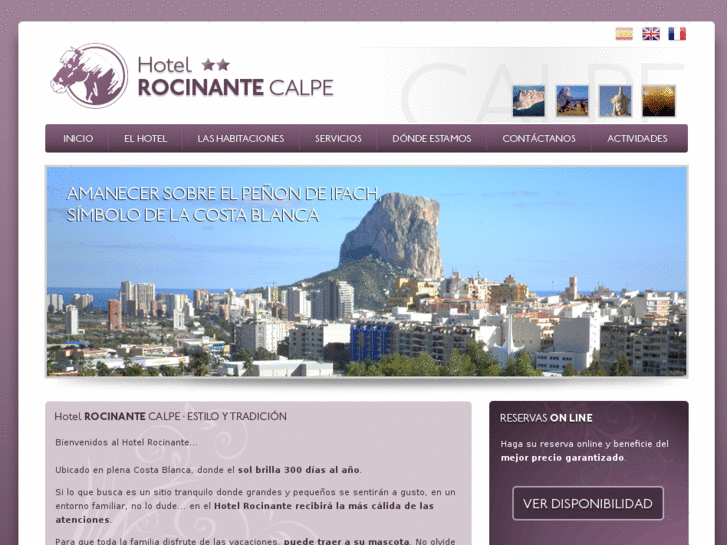 www.hotelrocinantecalpe.com