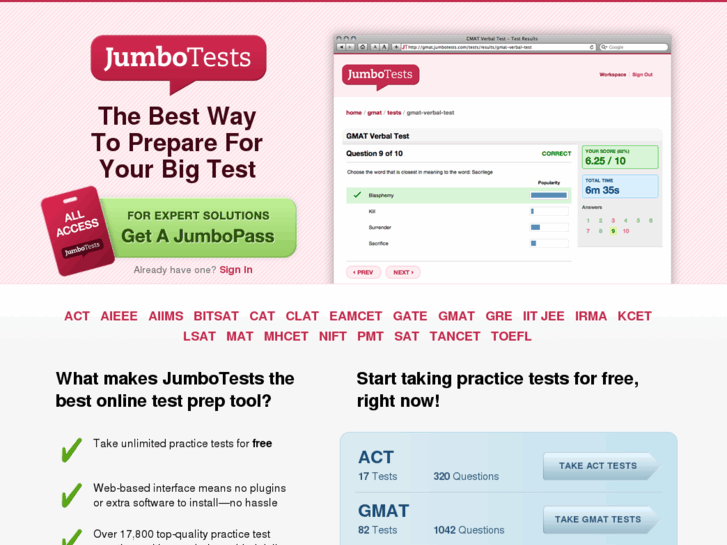 www.jumbotests.com