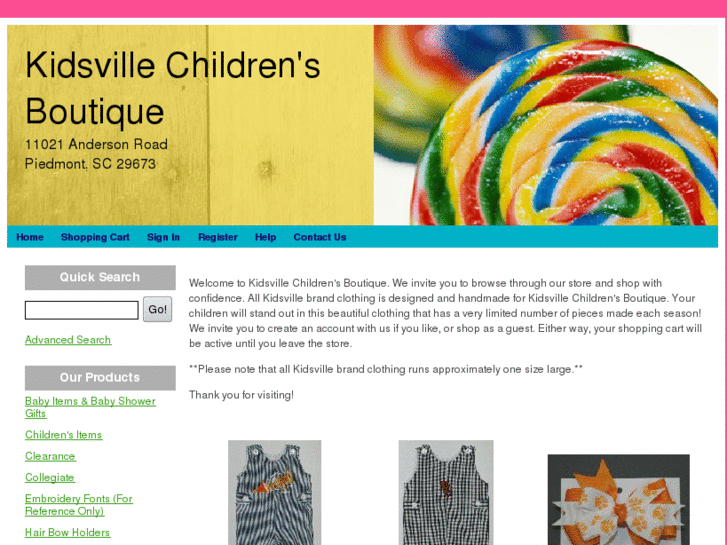 www.kidsvilleboutique.com