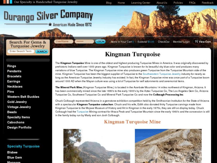 www.kingmanturquoisejewelry.com