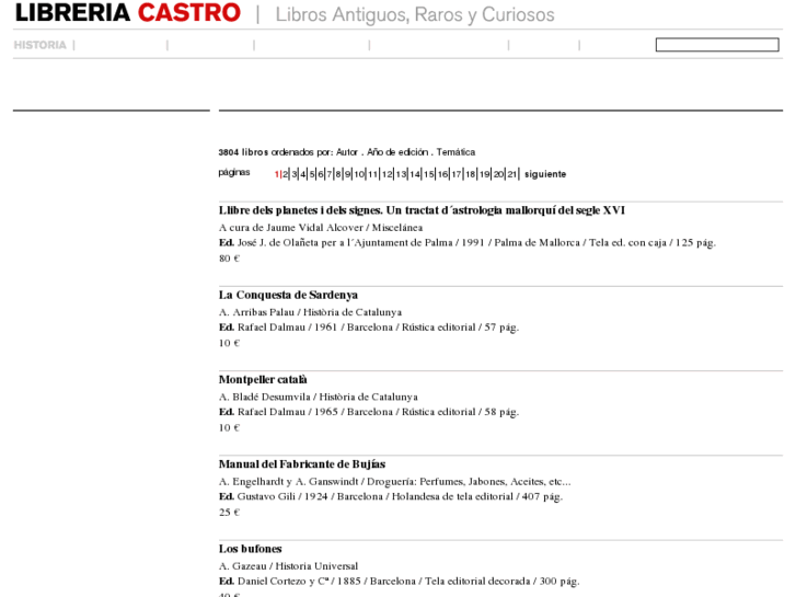 www.libreriacastro.com