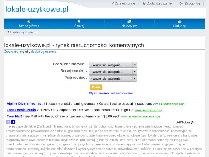 www.lokale-uzytkowe.pl