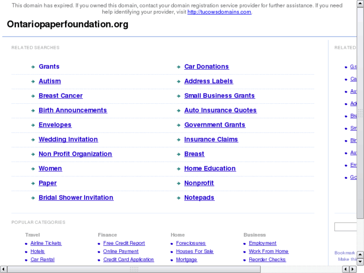 www.ontariopaperfoundation.org