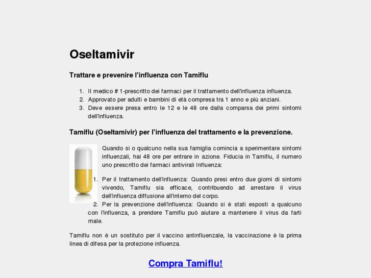 www.oseltamivir.it