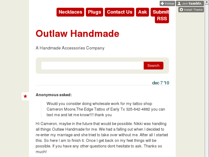 www.outlawhandmade.net