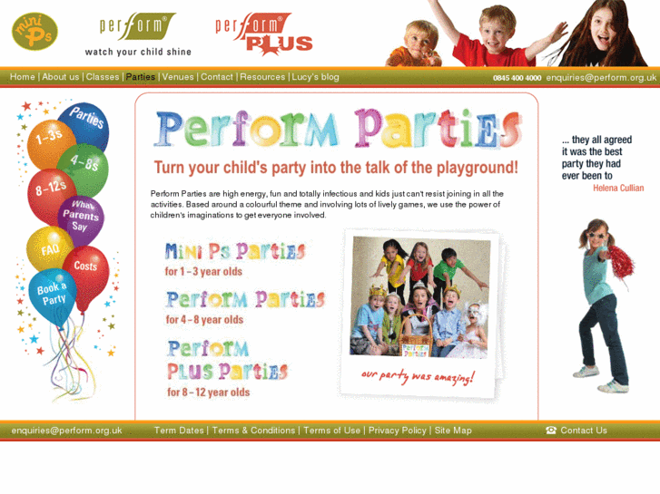 www.performparties.com