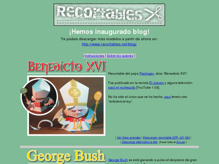 www.recortables.net