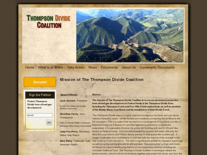 www.savethompsondivide.org