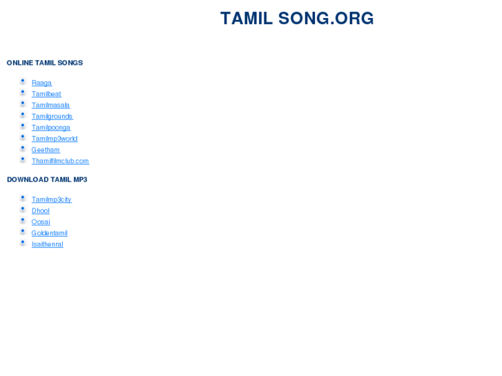 www.tamilsong.org