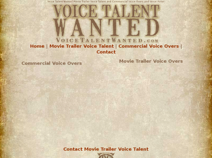 www.voicetalentwanted.com